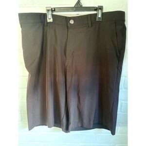 Adidas Mens Golf Shorts Black Performance Stretch Flat‎ Front Size 36